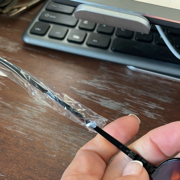 Fashion Elite black metallic full rim sunglasses NWT - Picture 4 of 16